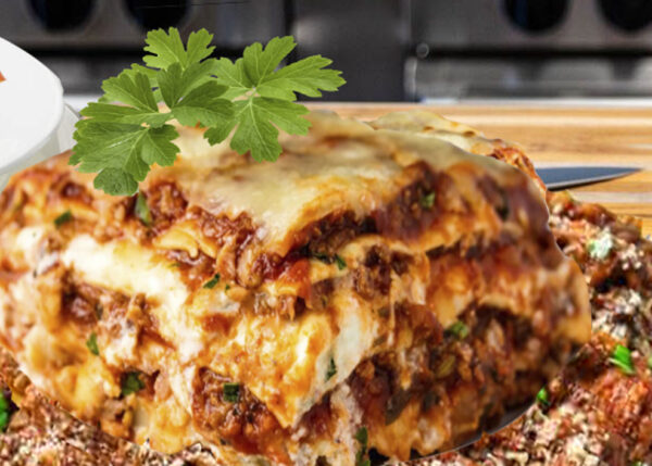 Lasagna Bolognese au Gratin